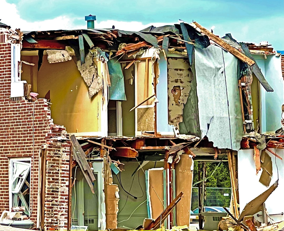 Interior water damage requiring professional assessment and restoration